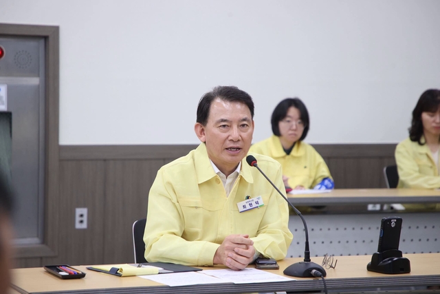최현덕 남양주시장이 19일 충무계획 현실화를 강조했다.