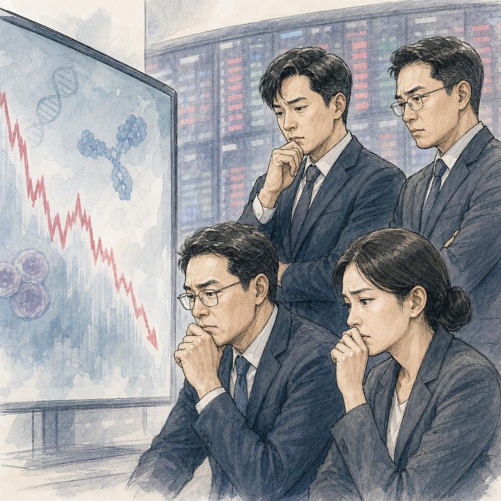 청약은 흥행, 주가는 뒷걸음...올해 상장 바이오텍들 반쪽짜리 '실탄 확... - 뉴스 썸네일 이미지