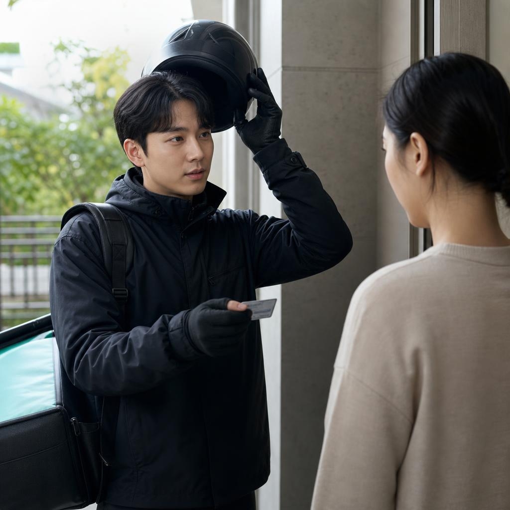 “헬멧 벗고 신분증 내라” vs “배달 늦어진다” 아파트 주민-라이더 대립