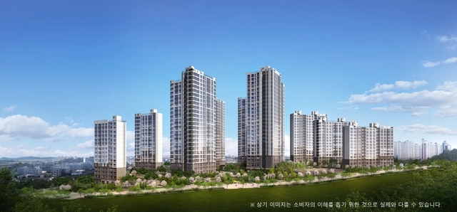 아산테크노밸리 the1 7차 투시도.