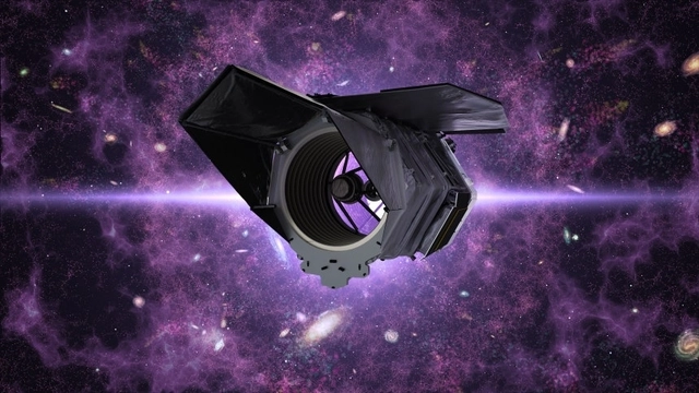 낸시 그레이스 로먼 우주망원경의 관측 상상도. 미 NASA 제공.
