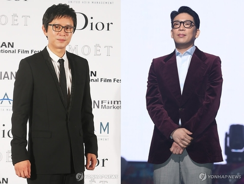 가수 겸 배우 김민종(왼쪽)과 가수 MC몽(오른쪽). [연합뉴스]