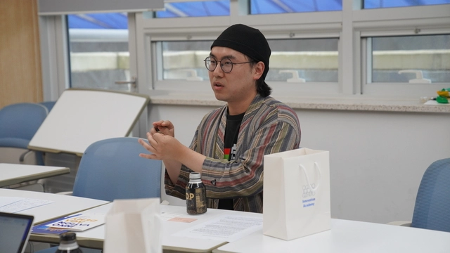 이상태 세모 게임즈 대표가 이노베이션아카데미가 있는 서울 개포동 개포디지털혁신파크 새롬관에서 디지털타임스와 인터뷰하고 있다. 이노베이션아카데미 제공
