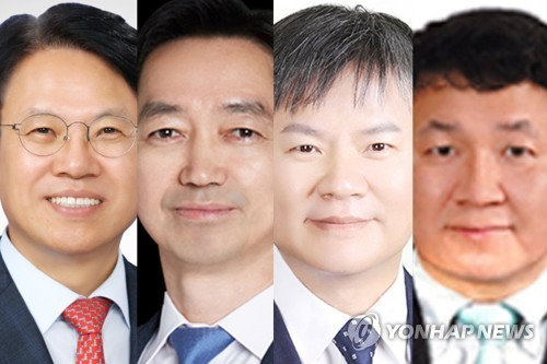 초대 중수청장 후보들. 왼쪽부터 김관정·김지용·문홍주·이윤제(사진=연합뉴스)