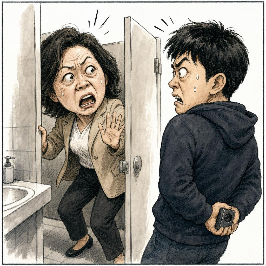 제2의 나나? ‘화장실 몰카’ 피해 여성, 폭행 유죄 선고에 항소…여성단체 반발
