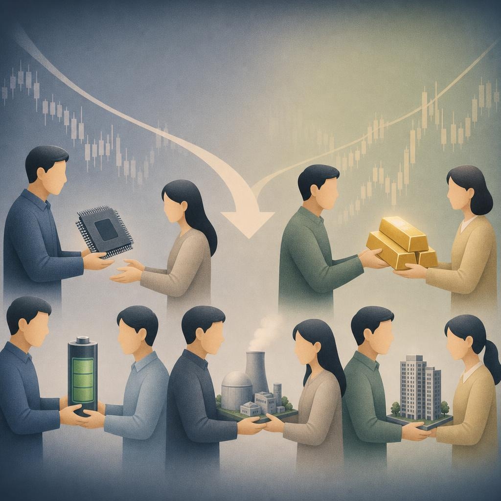 반도체 쏠림 끝났나…개인 ETF 투자처, 금·원전·2차전지로 이동