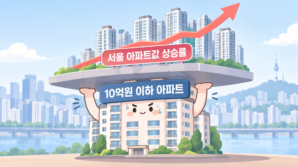 서초 6억 내릴 때 은평·성북 신고가… ‘10억 이하’가 떠받친 서울 집값