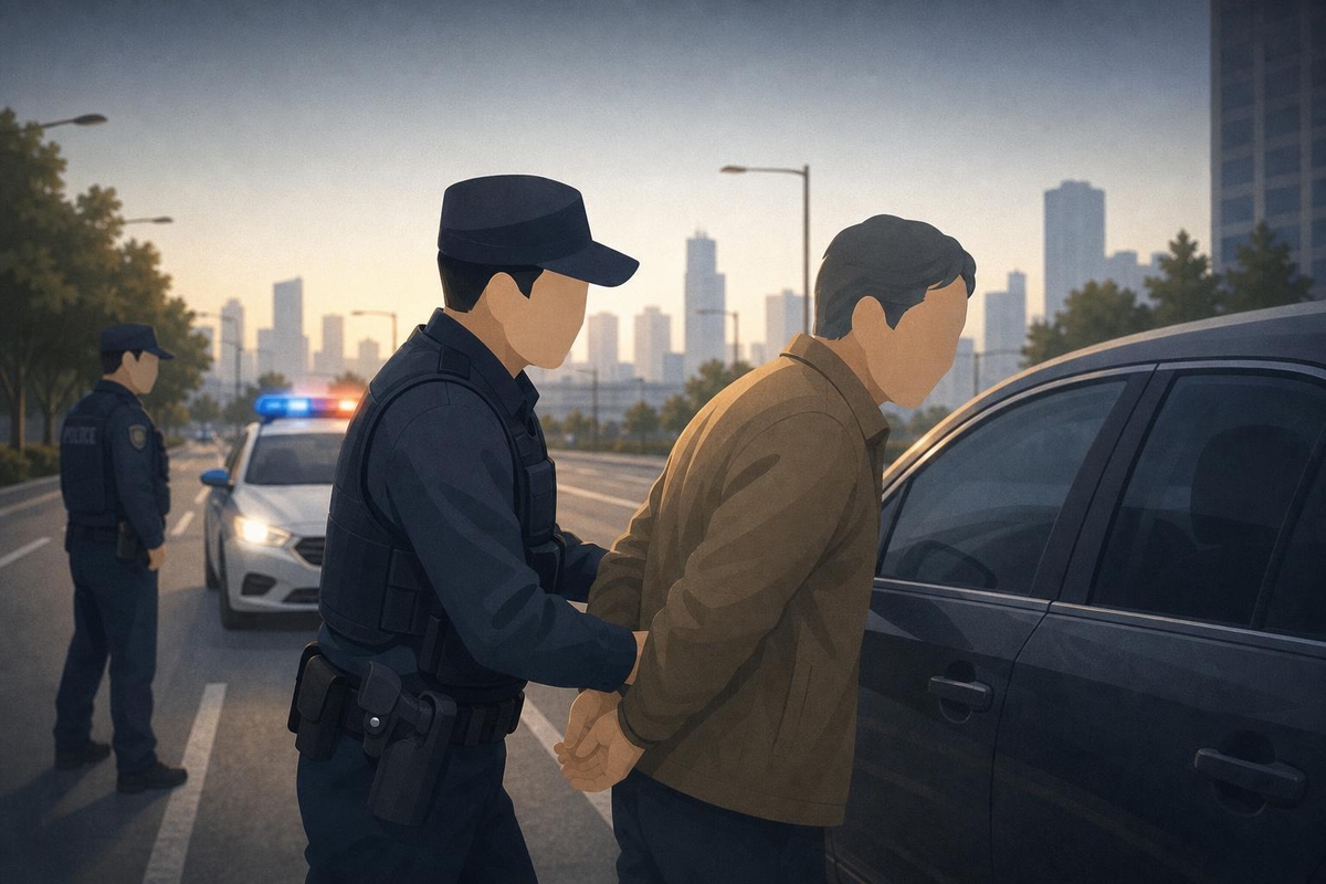 “회사 찾아가 죽인다” 진짜 흉기 챙겨간 60대 남편…차량 추적해 주취상태 체포
