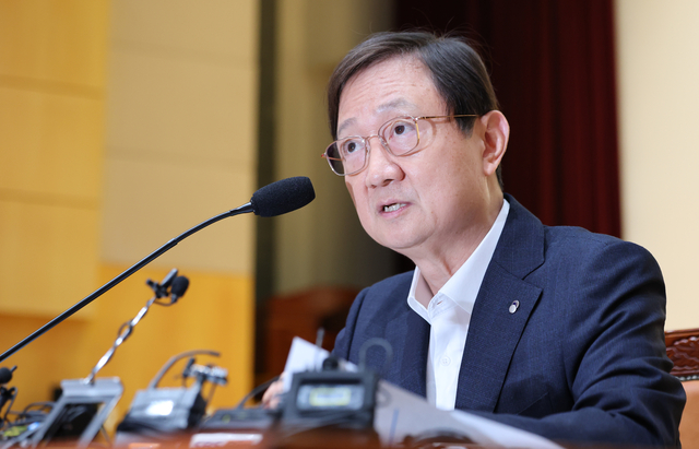 이찬진 금융감독원장이 발언하고 있다. [연합뉴스]