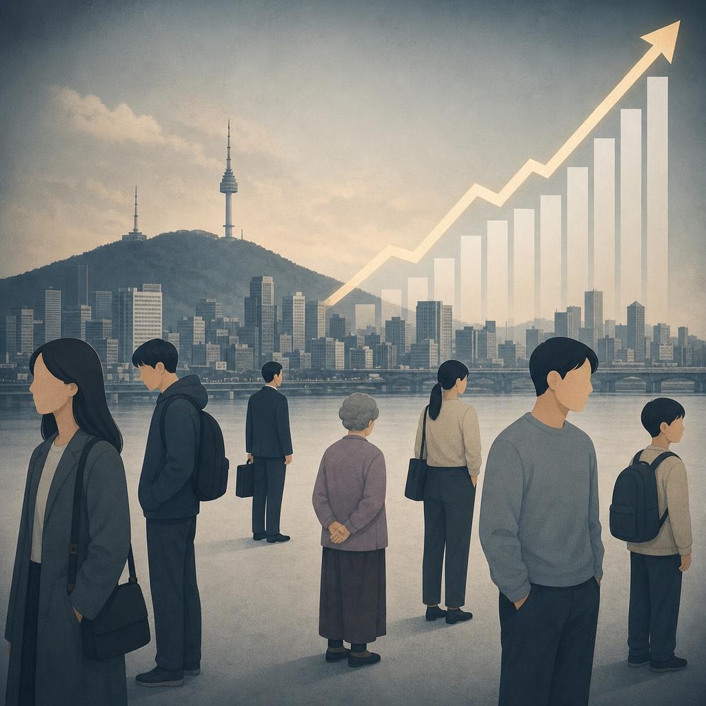 [속보] “소득 올랐다는데 너무 팍팍”…1인당 GDP 13위, 살림살이 체감은 27위