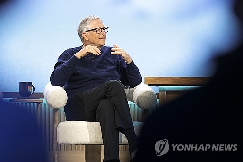 빌 게이츠 마이크로소프트 공동창업자. AP 연합뉴스 자료사진
