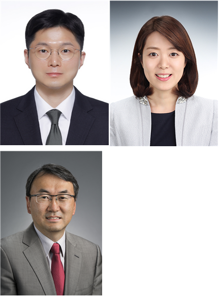 위 왼쪽부터 시계방향으로 국민대 고태우, 중앙대 이지희, 미국 텍사스A&M대학교 데이비드 홍 교수. 국민대 제공