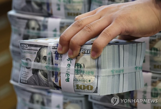 달러화. 연합뉴스 자료사진
