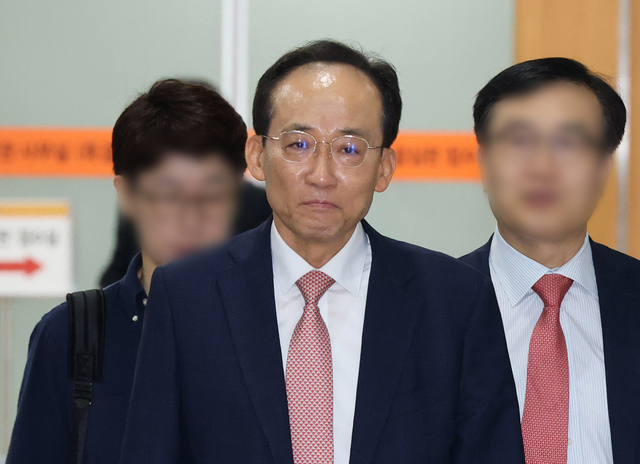 2024년 12·3 비상계엄 당시 국민의힘 원내대표로서 국회의 계엄 해제 표결을 방해한 혐의를 받는 추경호 대구광역시장이 지난 9월 2일 서울 서초구 서울중앙지방법원에서 열린 내란중요임무종사 혐의 공판에 출석하고 있다. [연합뉴스]