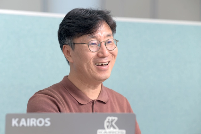 박찬훈 한국기계연구원 자율성장 AI휴머노이드 글로벌 톱 전략연구단장(AI로봇연구소장). 사진=황응준 프리랜서.