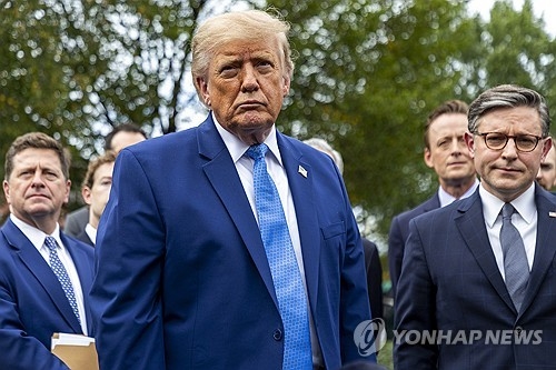트럼프 대통령 [EPA=연합뉴스]