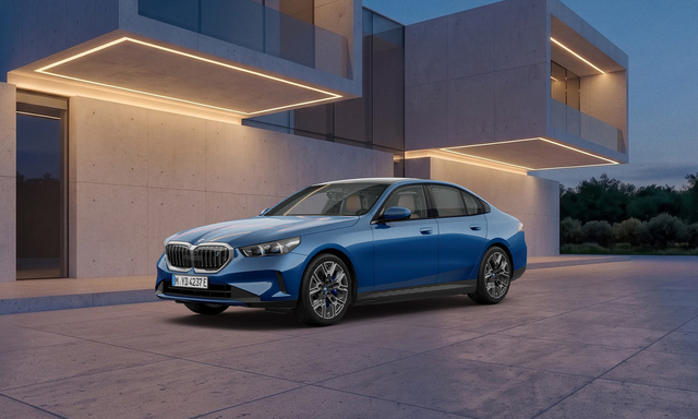 BMW i5 x드라이브40 M 스포츠 파이토닉 블루 에디션. BMW코리아 제공