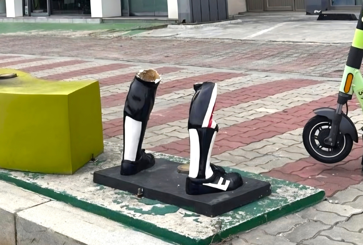 “벌써 세 번째 참극”…김성한 전 해태 선수 조형물 또 파손, 경찰 수사
