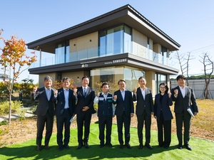 삼성전자, AI 모듈러 홈 공개…히트펌프로 저탄소 주거 공략