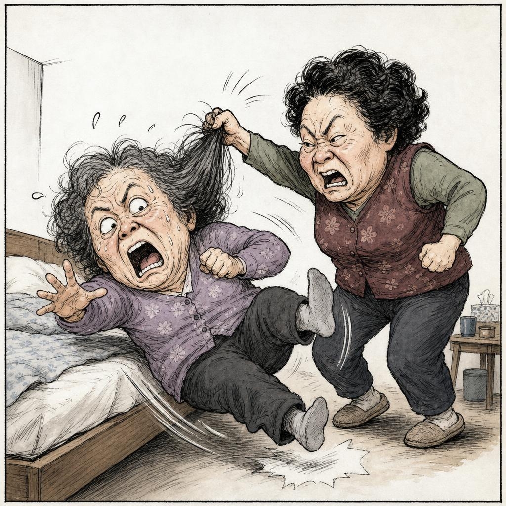 “내 남편과 불륜”…70대 동생, 80대 친언니 폭행했다가 집행유예