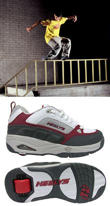 [레포츠] 바퀴달고 빙글빙글 힐리스를 아시나요?..달리는 운동화 `HEELYS` 돌풍