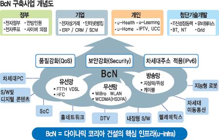 [차기 정부의 과제들]  BcN 구축사업 `본궤도`
