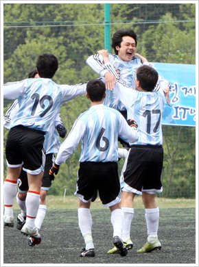 [2008 지식경제부장관기 IT인 축구대회] 골 … 감격의 순간