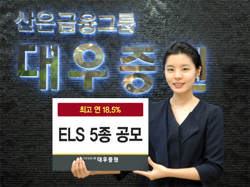 대우증권, ELS 5종 공모