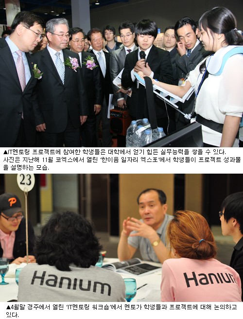 IT멘토링, 실무경험 전수 현업서 전공역량 배가