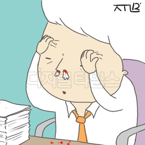 [한승섭의 건강클리닉] 코피 날때의 치료법