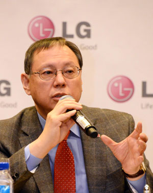 [2014 CES]조성진 LG전자 사장 