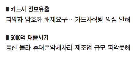 IT산업에 대한 무지…금융권 대형사고 불러