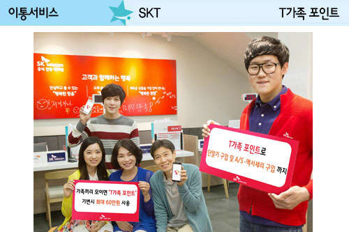 SK텔레콤, 가족 결합상품에 통신비 절감