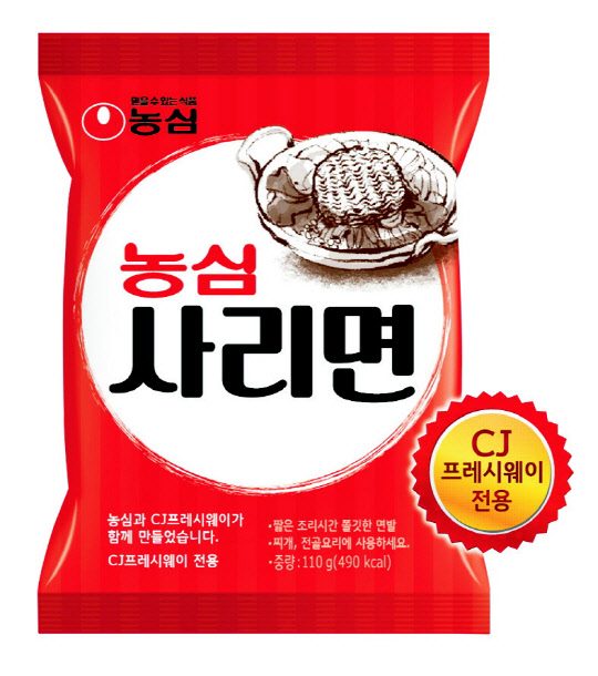 [장바구니 소식] CJ프레시웨이 `사리면` 첫선