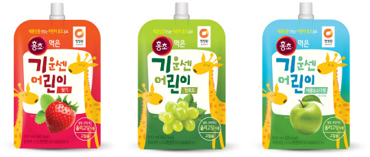대상 청정원 홍초 먹은 기운센 어린이, 칼슘·유기산 철철… 에너지 소모많은 아이에 `딱`