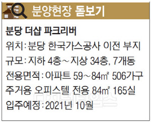 [분양현장 돋보기] 분당, 15년만에 새 아파트… 더블역세권 갖춰