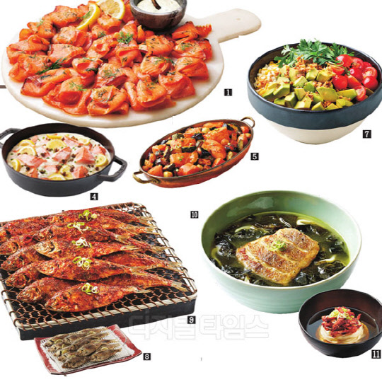 전어·연어·국수… `가성비 甲` 가을미식회