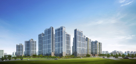 코오롱글로벌, '고덕 하늘채 시그니처' 견본주택 28일 개관…410세대 ...