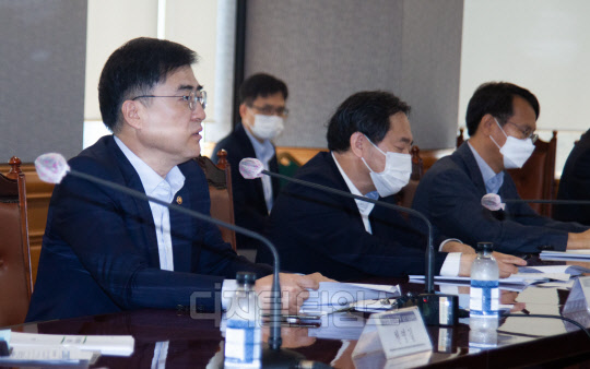 [포토] 경제중대본 금융리스크 대응반 회의