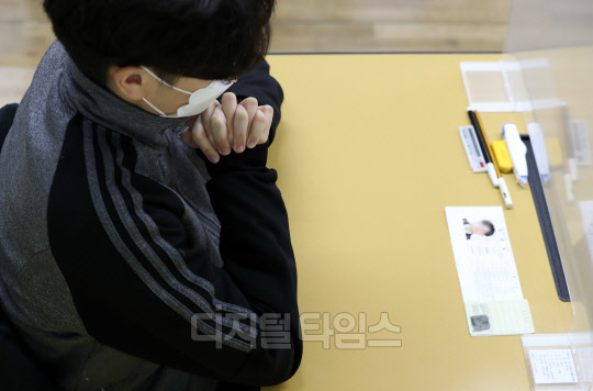 [포토] 2021 수능, 간절한 기도