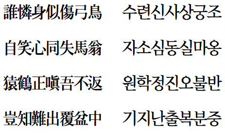 [漢詩로 여는 아침] 綾城累囚中(능성루수중 : 능주의 죄인이 되어)