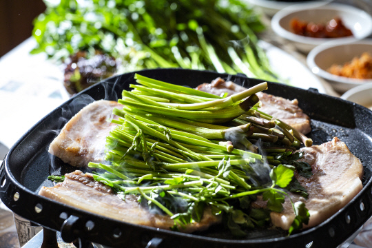 [정래연의 요리조리] 입에 퍼지는 봄… 미나리로 미세먼지 ‘해독’